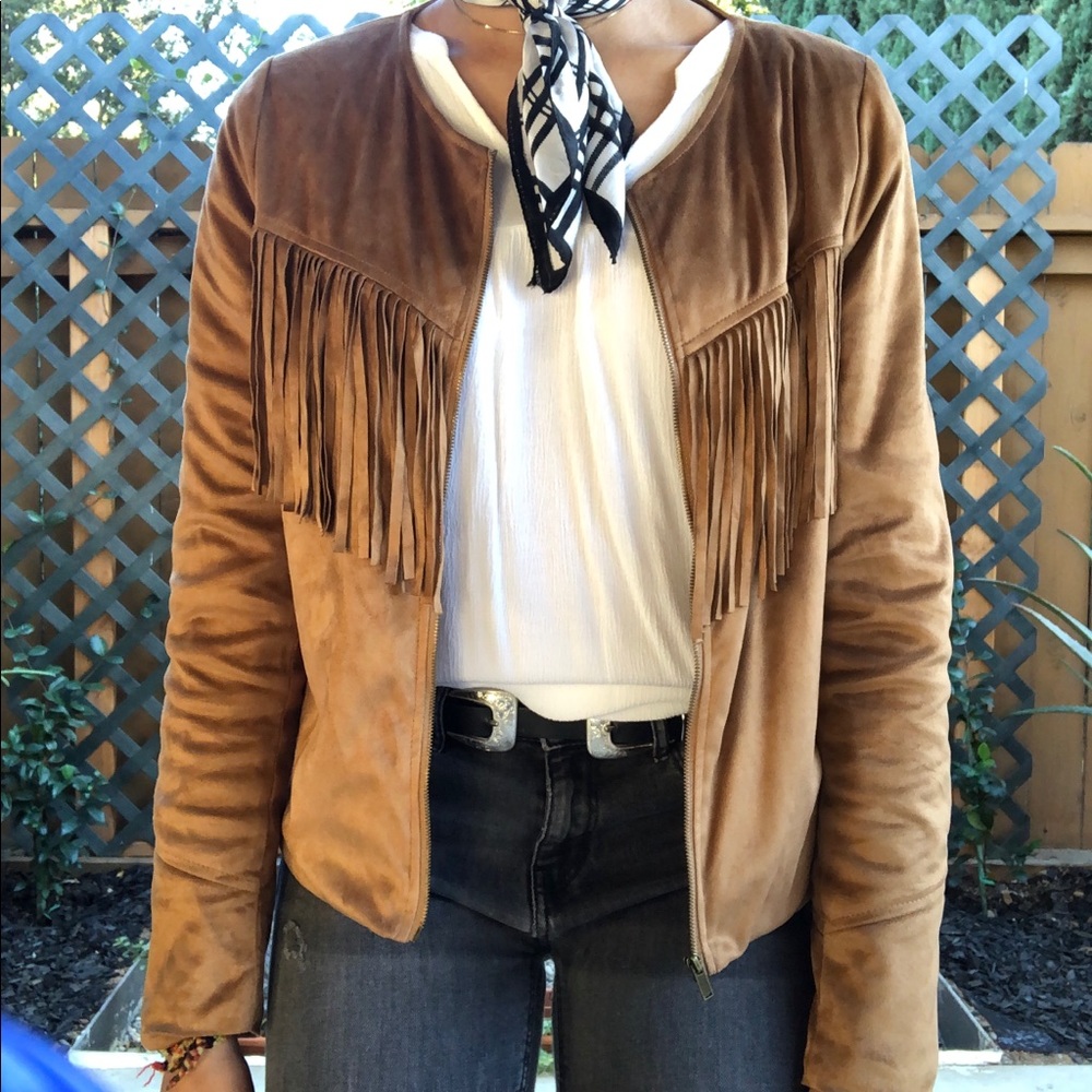 Fringe cowboy jacket!
